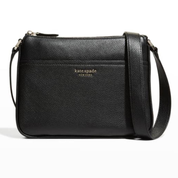 NWOT Kate Spade Runaround Medium Crossbody (Black) - Picture 2 of 8